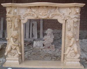 <span class=keywords><strong>Cheminée</strong></span> d'intérieur en <span class=keywords><strong>marbre</strong></span> <span class=keywords><strong>blanc</strong></span> au design moderne classique Cheminées décoratives à l'éthanol en pierre autoportante à l'éthanol utilisées - Product Image 6