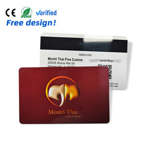 Fabrika özel PVC manyetik kartlar mat şeffaf su geçirmez ofset baskı plastik malzeme ekran sıcak damgalama logosu - Product Image 3