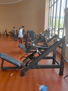 FOLLONOTION Máquina de <span class=keywords><strong>prensa</strong></span> de piernas de grado comercial de 45 grados con carga de placas, <span class=keywords><strong>prensa</strong></span> de piernas inclinada para entrenamiento de fuerza en gimnasio - Product Image 6
