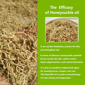 Fourniture OEM/ODM d'huile de fleur de chèvrefeuille huile de chèvrefeuille biologique pure de qualité cosmétique pour les soins du visage et du corps par pulvérisation - Product Image 5