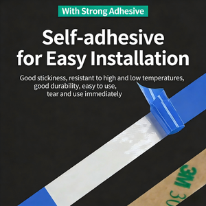 Bande <span class=keywords><strong>LED</strong></span> COB <span class=keywords><strong>12V</strong></span> haute luminosité 6000K, ultra lumineuse, éclat uniforme, sans points sombres, pour la décoration de bureau - Product Image 3