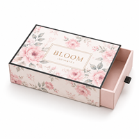 Boîte cadeau pliable personnalisée de style tiroir, adaptée aux sous-vêtements pour femmes, pyjamas, écharpes, chaussettes, boîtes d'emballage pour écharpes