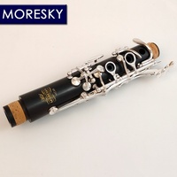 MORESKY Clarinet Silver Plated Ebony C Keys Klarnet MC68(OEM)