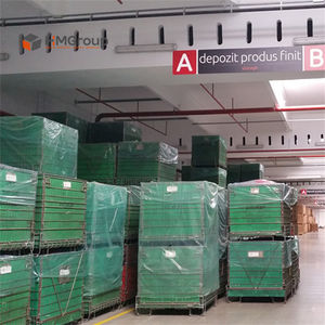 Cage en fil métallique pliable et empilable en acier doux Q235, capacité de charge lourde de 600 kg, galvanisée, pour le stockage de préformes en PET - Product Image 6