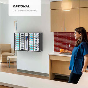 Estación de Carga Y2 Power GIA de 32 Compartimentos <span class=keywords><strong>con</strong></span> Pantalla Táctil Multi-idioma, <span class=keywords><strong>con</strong></span> Soporte de Piso, Puede Montarse en la Pared - Product Image 5