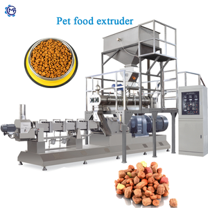 Nouvelle machine de traitement des aliments secs pour chats de grande capacité, extrudeuse de fabrication de granulés pour animaux de compagnie, oiseaux, poissons, moteur, pompe PLC, engrenage, moteur - Product Image 2