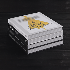 Libro Decorativo di Lusso con Copertina Rigida in Bianco e Nero e Grigio per Caffetteria, Libreria, Tavolino, Hotel e Arredamento Casa - Product Image 3
