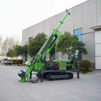 Foreuse géologique chenillée hydraulique complète à moteur diesel JY-600 avec engrenages et roulements, portable pour l'échantillonnage de carottage