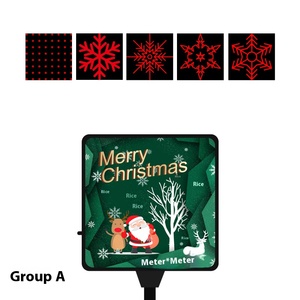 Noël divertissement à domicile USB projeté flocon de neige ciel étoilé lumières Halloween coloré intérieur Auto éclairage éclairage de scène - Product Image 6