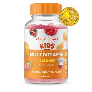 Bambini gommosi multivitaminici misto frutta biologica 60 caramelle vitamine <span class=keywords><strong>a</strong></span> B D C E per la salute di tutto il corpo - Product Image 2