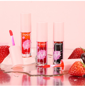 Rouge à Lèvres Liquide Hydratant <span class=keywords><strong>6</strong></span> Couleurs Longue Tenue, Teinte Lèvres et Joues Effet Blush Rose Cerise, Non <span class=keywords><strong>Collant</strong></span>, Maquillage Teinté pour les Lèvres - Product Image 4