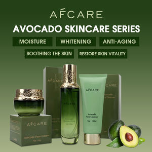 Juego de belleza coreana para el cuidado de la piel, humectante sin sulfato, antienvejecimiento y ácido hialurónico, juego de cuidado de la piel de aguacate ordinario - Product Image 2