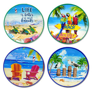 Diseño personalizado impresión esteras de cerámica almohadillas español <span class=keywords><strong>Barcelona</strong></span> España recuerdo <span class=keywords><strong>mosaico</strong></span> posavasos - Product Image 4