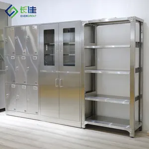 Stainless Steel 304 Laboratory Furniture For Chemical Medical Storage Prep Room Cabinet