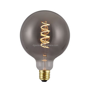 G125 G95 Vintage a spirale lampadina Edison vecchia lampada a filamento 5W E27 globo G125 lampadina dimmerabile - Product Image 6