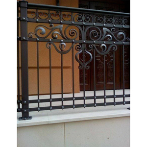 Blh-40 Garde-corps de balcon en fer forgé de style français populaire Corrimao De <span class=keywords><strong>Varanda</strong></span> De Ferro Forjado Frances Garde-corps en fer - Product Image 4