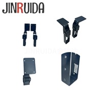 JINRUIDA Quincaillerie de bascule pour accoudoir de canapé escamotable, pour table d'appoint pliable, quincaillerie robuste pour table d'accoudoir de canapé pliable