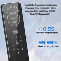 Serrures intelligentes pour porte d'entrée Serrure de porte intelligente électronique Wifi Tuya avec caméra et interphone vidéo à empreinte digitale Serrure de porte intelligente