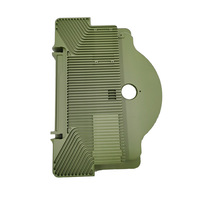Boîtier de dissipateur thermique en aluminium usiné CNC sur mesure, boîtier de refroidissement de précision, pièces de dissipateur thermique anodisées pour l'électronique industrielle