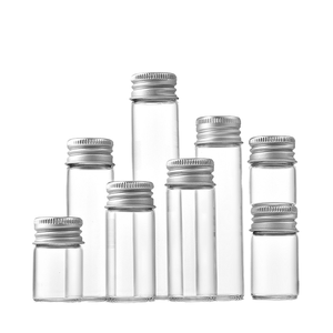 22mm Slim Tall clear 5 70 15 30ml contenedor de almacenamiento de alimentos <span class=keywords><strong>Mini</strong></span> más barato mensaje remitente Vial adornos vidrio té flor seca píldora - Product Image 3