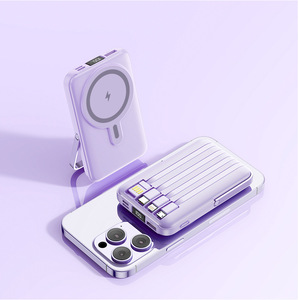 Power Bank Magnetico per Ricarica Super Veloce 4-in-1 con Supporto, <span class=keywords><strong>Caricabatterie</strong></span> <span class=keywords><strong>Portatile</strong></span> da 20000mAh - Product Image 6
