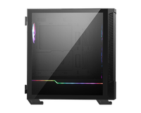 Casing Komputer Gaming MPG VELOX 100R Mid Tower Format M-ATX/ITX Port USB Depan Bahan Aluminium Alloy Kipas Stok Tersedia untuk PC Gaming