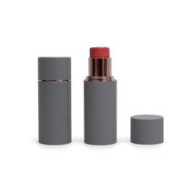Stick de contouring et d'enluminement personnalisé avec logo, maquillage naturel pour le visage, longue tenue, imperméable, cosmétique à marque privée, emballage gris