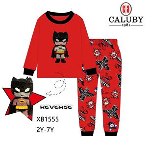 Ragazze dei capretti ragazzi Del Cotone Casuale degli indumenti da notte Pigiama A Casa Set di Cartone Animato Pigiama A Maniche Lunghe per i bambini - Product Image 4