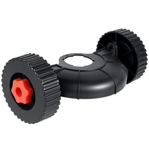 <b>Plastic</b> Replacement Parts for Lawn Mowers Compaction Machines-Support Auxiliary <b>Wheels</b> 2 <b>Wheels</b> Gasoline/Electric Options LTJY - Product Image 3