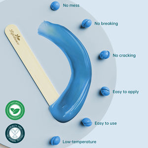 Perles de cire dure biologique premium douces aux ingrédients naturels pour une épilation sûre et indolore, parfaites pour le brésilien et le bikini - Product Image 3