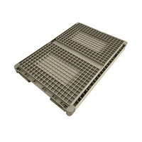 Boîte de rangement pour pièces automobiles recyclables UGET EUO-4628, caisse logistique épaissie, boîte en plastique pliable multifonctionnelle assemblée