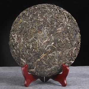 Thé brut Pu'er du Yunnan, variété à grandes feuilles, arbre ancien de Banzhang, gâteau Qizi - Product Image 3
