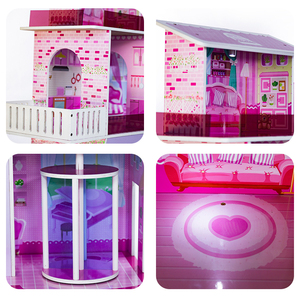 Simulación personalizada para niños, <span class=keywords><strong>casa</strong></span> <span class=keywords><strong>de</strong></span> muñecas grande, juguetes familiares <span class=keywords><strong>de</strong></span> <span class=keywords><strong>madera</strong></span> para <span class=keywords><strong>niñas</strong></span>, niños pequeños y <span class=keywords><strong>niñas</strong></span> CE - Product Image 6