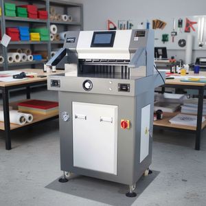 ST-4900C Industrial 490mm 19.29'' Paper Cutter Oil-Electric Hybrid Paper Processing Machinery Paper Cutting Machine - Product Image 1