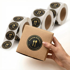 Rollo <span class=keywords><strong>de</strong></span> Etiquetas Adhesivas con Código QR Personalizado, Etiqueta Inteligente Escaneable para Menús y Enlaces <span class=keywords><strong>de</strong></span> Redes Sociales - Product Image 5