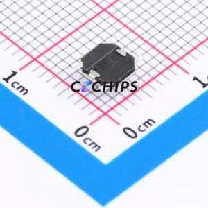 K2-1187SQ-E4SW-06 Tactile Switch SMD-4P,5.2x5.2mm Switch Single Pole Single Throw Round Button 2.5N Vertical Mount - Product Image 2