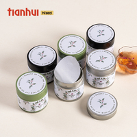 Kaleng Logam Mini Premium Tianhui, Wadah Kedap Udara & Food Grade untuk Menyimpan Teh Bunga, Teh Herbal