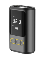 Mini compresseur d'air portable sans fil avec batterie externe, manomètre à lumière led