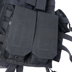 पुरुषों के लिए डबल सेफ होलसेल ब्लैक अन्य व्यक्तिगत रक्षा उपकरण लाइटवेट वेस्ट सॉफ्ट सेफ्टी मल्टी-फंक्शनल टैक्टिकल वेस्ट - Product Image 5