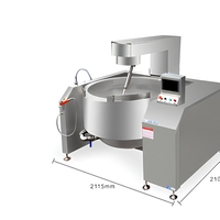 SEMIKRON Wok Friteuse Électrique Professionnelle à Agitation Planétaire Automatique 40000W 380V SMK-QB-P1200 en Acier Inoxydable pour Cuisine