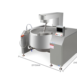 <span class=keywords><strong>Wok</strong></span> Eléctrico con Agitación Planetaria Automática, Cocina Comercial SMK-QB-P1200 de Acero Inoxidable para Cocina Centralizada - Product Image 3