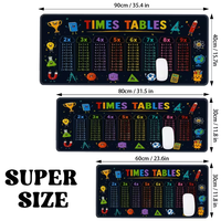 Tapis de souris de jeu 2D extra-large, tapis de bureau, décoration de bureau, accessoires de fournitures de bureau, cadeau pour les joueurs, tapis de souris coloré pour bureau complet