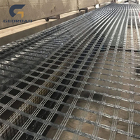 Geomalla PET de 100KN 150KN para Estabilización de Suelos Blandos