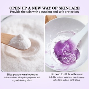 <span class=keywords><strong>Masque</strong></span> Visage Hydrogel Apaisant aux Herbes PDRN, Arbutine, Vitamine C, Centella et Lavande, Marque Blanche, 1kg Gel 100g Poudre, Peaux Sèches/Grasses, OEM - Product Image 5