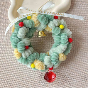 64 pezzi di plastica per scovolino in ciniglia gambi Kit artigianale per fiori artigianali con ghirlande di Natale Set Tutorial regalo per bambini adulti - Product Image 4