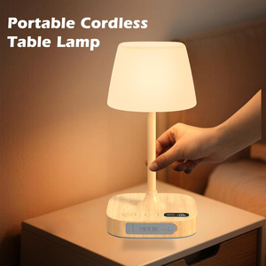 4000mAh Waterproof IP55 Shower Bath <b>Lamp</b>, Cordless LED Table <b>Lamp</b> with LED Display,Rechargeable Dimmable Light for Bed Bathroom - Product Image 6