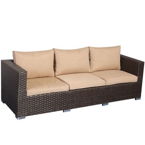 Alta muebles <span class=keywords><strong>de</strong></span> jardín <span class=keywords><strong>de</strong></span> ratán/mimbre resina <span class=keywords><strong>de</strong></span> mimbre cojín conversación al aire libre juego <span class=keywords><strong>de</strong></span> sofá sillas - Product Image 5