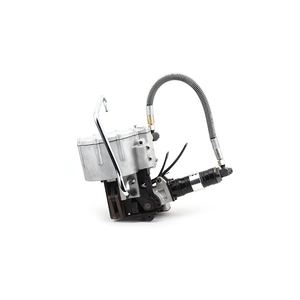 KZ32B combinaison hydraulique semi-automatique robuste outils de cerclage en acier Machine à entraînement pneumatique ceinture Textiles boisson alimentaire - Product Image 2