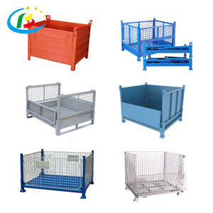 창고 스태킹 랙 제조업체 공급 핫 세일 헤비 듀티 스태킹 접이식 및 금속 빈 특수 창고 랙 - Product Image 6
