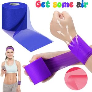 Sponge Sports Bandage 7cm X 27m Non Slip Foam Tape For Hands Wrists Knees <b>Ankle</b> <b>Support</b> Exercise Rehabilitation Equipment - Product Image 2